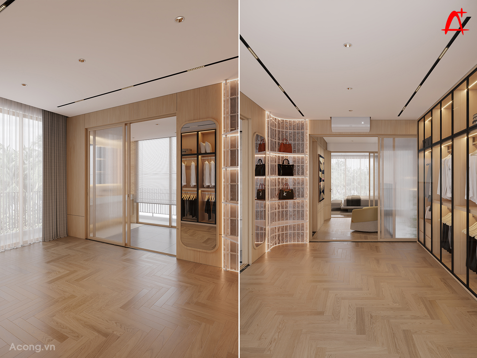 Phòng thay đồ tầng 4